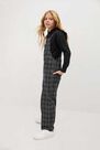 Mango - black Long check jumpsuit Mango - black Long check jumpsuit