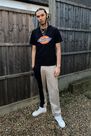 Urban Outfitters - Black Dickies Horseshoe T-Shirt, Men Urban Outfitters - Black Dickies Horseshoe T-Shirt, Men