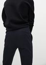 Mango - grey Slim-fit cotton trousers Mango - grey Slim-fit cotton trousers