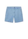 Mango - open blue Relaxed denim shorts, Men Mango - open blue Relaxed denim shorts, Men