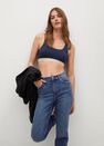 Mango - Open Blue Mom-Fit Jeans, Women Mango - Open Blue Mom-Fit Jeans, Women