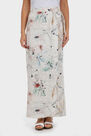 Punt Roma - Floral linen skirt Punt Roma - Floral linen skirt