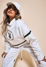 Missguided - Grey Playboy X Missguided Marl Varsity Graphic Cropped Sweatshirt Missguided - Grey Playboy X Missguided Marl Varsity Graphic Cropped Sweatshirt