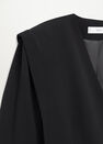 Mango - black Belt wrap dress Mango - black Belt wrap dress