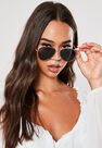 Missguided - CORE AVIATOR SUNGLASS Missguided - CORE AVIATOR SUNGLASS