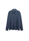 Mango - medium blue Satin print shirt Mango - medium blue Satin print shirt