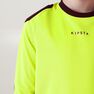 KIPSTA - 6-7Y F100 Kids' Football Goalkeeper Shirt, Fluo Lime Yellow KIPSTA - 6-7Y F100 Kids' Football Goalkeeper Shirt, Fluo Lime Yellow