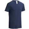 NYAMBA - 100 sportee 100% cotton regular-fit gym stretching t-shirt - navy blue, M NYAMBA - 100 sportee 100% cotton regular-fit gym stretching t-shirt - navy blue, M