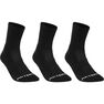 ARTENGO - EU 43-46 RS800 Adult High Sports Socks 3-pack, Black ARTENGO - EU 43-46 RS800 Adult High Sports Socks 3-pack, Black