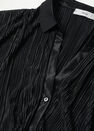 Mango - Black Textured Midi Dress, Women Mango - Black Textured Midi Dress, Women