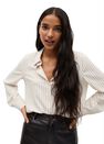 Mango - brown Recycled polyester shirt Mango - brown Recycled polyester shirt