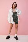 Urban Outfitters - Black Iets Frans... Monogram Seamless One-Piece Bodysuit Urban Outfitters - Black Iets Frans... Monogram Seamless One-Piece Bodysuit
