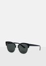 Missguided - Black Half Frame Sunglasses Missguided - Black Half Frame Sunglasses