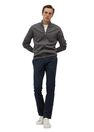Mango - navy Slim fit serge chino trousers Mango - navy Slim fit serge chino trousers