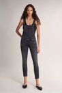 Salsa Jeans - Black Push Up Wonder cropped dungarees Salsa Jeans - Black Push Up Wonder cropped dungarees