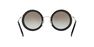 MIU MIU - Black Round Miu Miu MU 59US MIU MIU - Black Round Miu Miu MU 59US