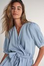 Salsa Jeans - Blue Jumpsuit with belt Salsa Jeans - Blue Jumpsuit with belt