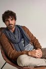 Salsa Jeans - Blue Microprint scarf Salsa Jeans - Blue Microprint scarf