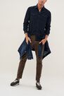 Salsa Jeans - Blue Corduroy Slim Fit Shirt Salsa Jeans - Blue Corduroy Slim Fit Shirt