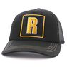 B180 CAPS - B180 Letterr2 Unisex Cap Black B180 CAPS - B180 Letterr2 Unisex Cap Black