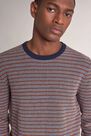 Salsa Jeans - Orange Striped effect sweater Salsa Jeans - Orange Striped effect sweater