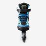 OXELO - EU 35-38 Fit 5 Kids' Inline Fitness Skates, Fluo Pale Peach OXELO - EU 35-38 Fit 5 Kids' Inline Fitness Skates, Fluo Pale Peach