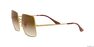 RAY-BAN - Gold Square Ray-Ban RB1971 SQUARE 1971 CLASSIC RAY-BAN - Gold Square Ray-Ban RB1971 SQUARE 1971 CLASSIC