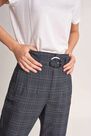 Salsa Jeans - Green High-waisted checked trousers Salsa Jeans - Green High-waisted checked trousers