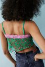 Urban Outfitters - Green UO Mia Ditsy Floral Print Lace Cami Urban Outfitters - Green UO Mia Ditsy Floral Print Lace Cami