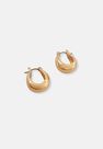 Missguided - Gold Gold Look Plain Metal Huggie Hoop Earrings Missguided - Gold Gold Look Plain Metal Huggie Hoop Earrings