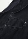 Mango - open grey Long denim dungarees Mango - open grey Long denim dungarees