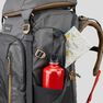 FORCLAZ - Travel 500 Men's Trekking 50 Litre Lockable Backpack - Grey, 50L FORCLAZ - Travel 500 Men's Trekking 50 Litre Lockable Backpack - Grey, 50L