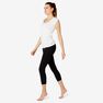 NYAMBA - XS Women's Slim T-Shirt 500 - Navy Blue NYAMBA - XS Women's Slim T-Shirt 500 - Navy Blue