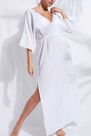 Calzedonia - WHITE Criss-Cross Neck Dress Calzedonia - WHITE Criss-Cross Neck Dress