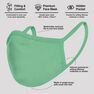 MISTER TEE - Mister Tee Cotton Face Mask Neomint MISTER TEE - Mister Tee Cotton Face Mask Neomint