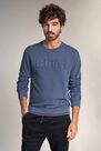 Salsa Jeans - Blue Cotton sweater Salsa Jeans - Blue Cotton sweater