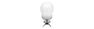 DEVIALET - Devialet Gecko Premier Wall Bracket White (for use with Phantom I Speakers) DEVIALET - Devialet Gecko Premier Wall Bracket White (for use with Phantom I Speakers)