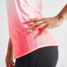 DOMYOS - M/L 520 Women's Cardio Fitness Tank Top - /Pale, Multi Colour DOMYOS - M/L 520 Women's Cardio Fitness Tank Top - /Pale, Multi Colour