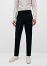 Mango - black Super slim fit suit trousers, Men Mango - black Super slim fit suit trousers, Men