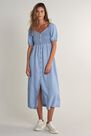 Salsa Jeans - Blue Tencel long dress Salsa Jeans - Blue Tencel long dress