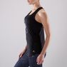 DOMYOS - S/M Energy Women's Printed Cardio Fitness Tank Top - Asphalt Blue DOMYOS - S/M Energy Women's Printed Cardio Fitness Tank Top - Asphalt Blue