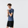 KALENJI - Small Run Dry+ Men's Running Long Shorts With Integrated Undershorts, Black KALENJI - Small Run Dry+ Men's Running Long Shorts With Integrated Undershorts, Black
