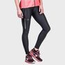 KALENJI - W28 L30 Women's Jogging Tights Run Dry+ - Mottled, Black KALENJI - W28 L30 Women's Jogging Tights Run Dry+ - Mottled, Black