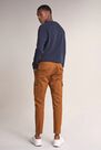 Salsa Jeans - Brown Karl loose slim trousers with belt Salsa Jeans - Brown Karl loose slim trousers with belt