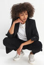 Mohito - Blazer With Crinkled Sleeves - Black Mohito - Blazer With Crinkled Sleeves - Black