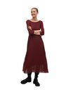 Mango - dark red Pleated skirt dress Mango - dark red Pleated skirt dress