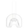 OFFLOAD - Unique Size Kids' Size S Transparent Rugby Mouthguard R100, White OFFLOAD - Unique Size Kids' Size S Transparent Rugby Mouthguard R100, White