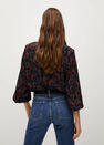 Mango - black Paisley print shirt Mango - black Paisley print shirt