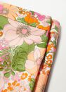 Mango - orange Floral print miniskirt, Women Mango - orange Floral print miniskirt, Women