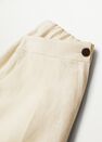 Mango - light beige 100% linen trousers Mango - light beige 100% linen trousers